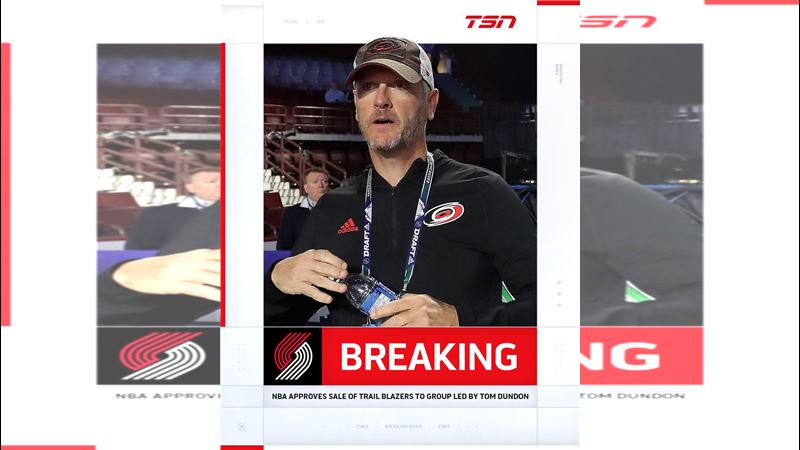 NHL卡羅萊納颶風隊老闆鄧登（Tom Dundon）。（圖／翻攝自X平台 @TSN_Sports）