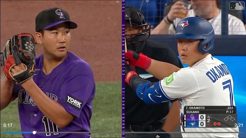 讀賣巨人10年隊友　菅野、岡本大聯盟對決