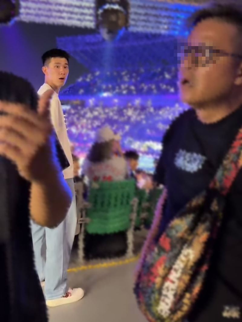 葉宏蔚的錯愕表情直接登上世界羽聯的官方IG。(圖/翻攝自bwf.official IG)