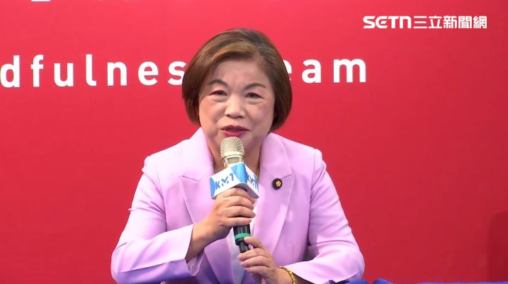 國民黨中央揭曉台中市長初選，楊瓊瓔出席記者會（圖／翻攝畫面）