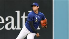 大谷翔平1日迎來本季初登板。（圖／美聯社／達志影像）