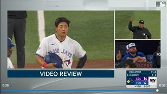 三壘打改判全壘打　岡本和真日、美250轟