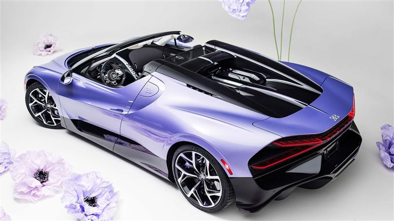 布加迪Caroline訂製超跑,代表一個傳奇動力系統的謝幕。(圖/翻攝Bugatti網站)