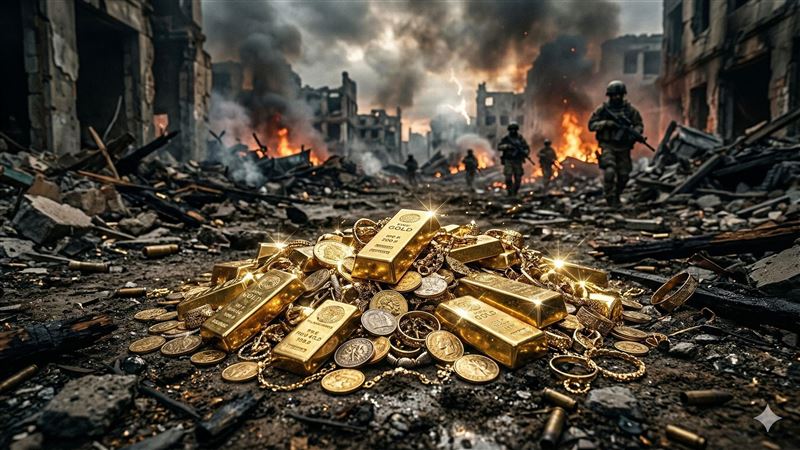 中東開打黃金竟「狂瀉近25%」2大致命傷曝