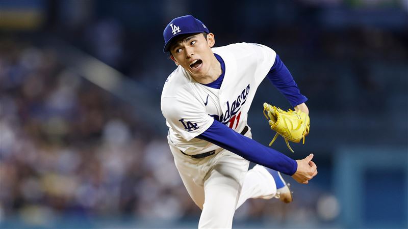 佐佐木朗希4局僅失1分 道奇隊友卻0援護