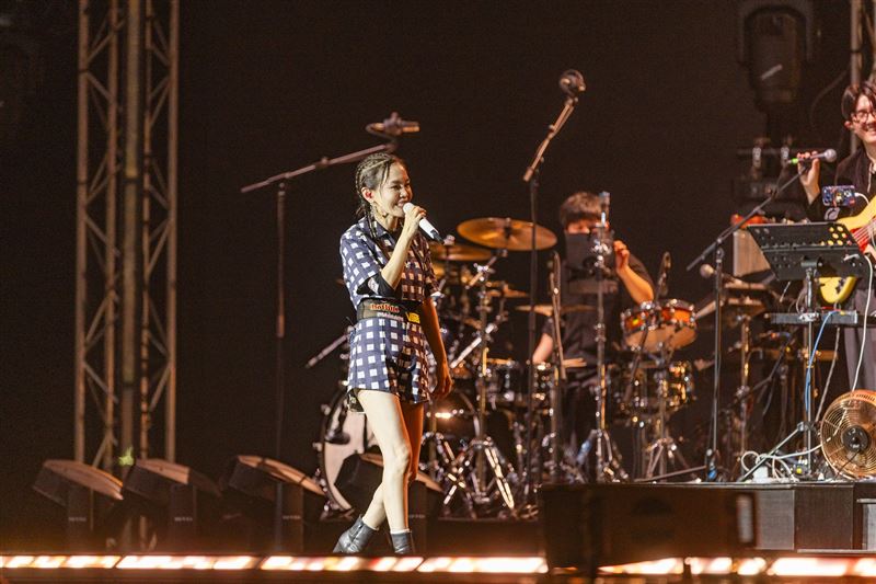 彭佳慧在馬來西亞開唱。（圖／南炬文娛 提供）