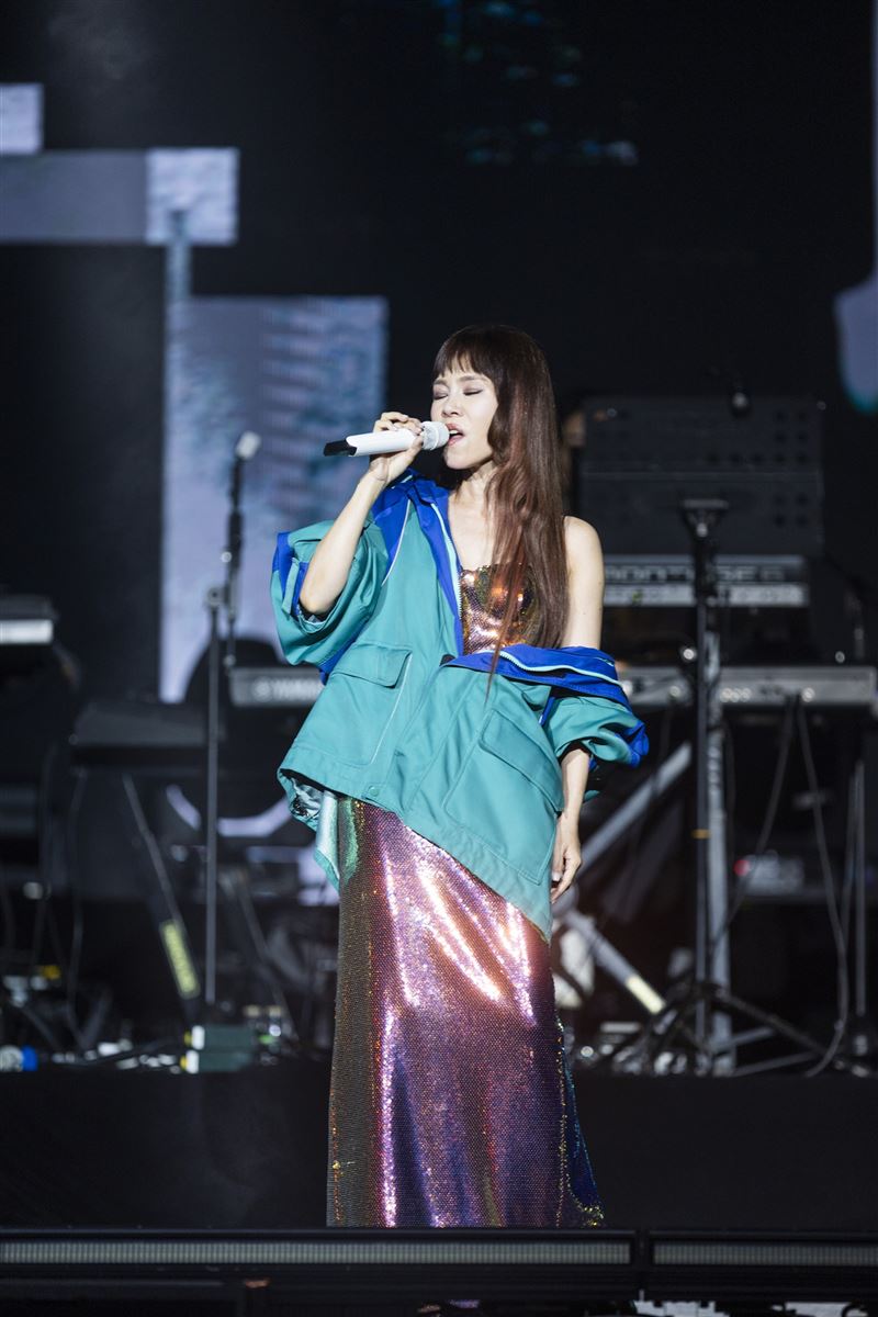 彭佳慧在馬來西亞開唱。（圖／南炬文娛 提供）