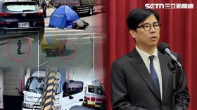 陳其邁,工務局,高雄,車禍,貨車,死角,死亡,（圖／翻攝畫面）