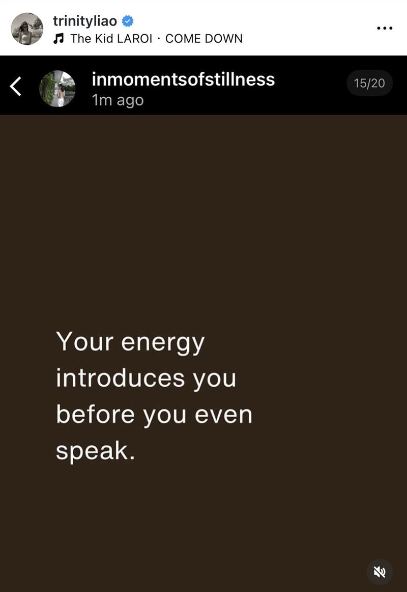 廖思惟透過IG抒發心情。（圖／翻攝自ig）