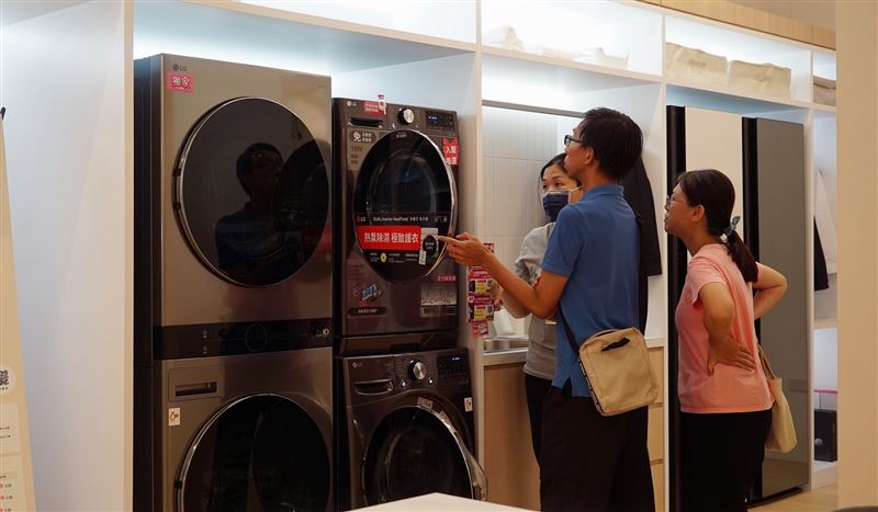 洗衣和乾衣分開能大幅提升效率,為時下主流。(圖/品牌業者提供)