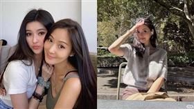 孫芸芸女兒廖思惟遭爆在澳洲留學期間未婚生子。（翻攝孫芸芸IG、廖思惟小紅書）
