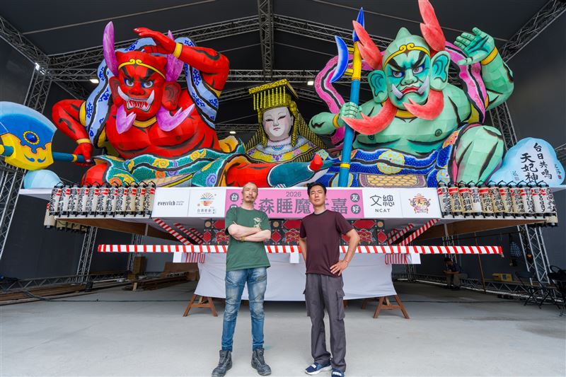 睡魔師諏訪慎（左）、睡魔師林廣海（右）。（圖／文化總會提供）