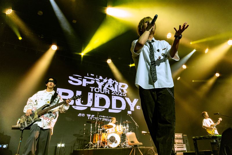 SPYAIR再訪台北，攜新輯《RE-BIRTH》連開兩場演。（圖／梵思娛樂提供）