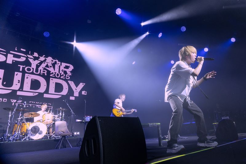 SPYAIR宣布台北站，新專輯巡演6月Legacy TERA登場。（圖／梵思娛樂提供）