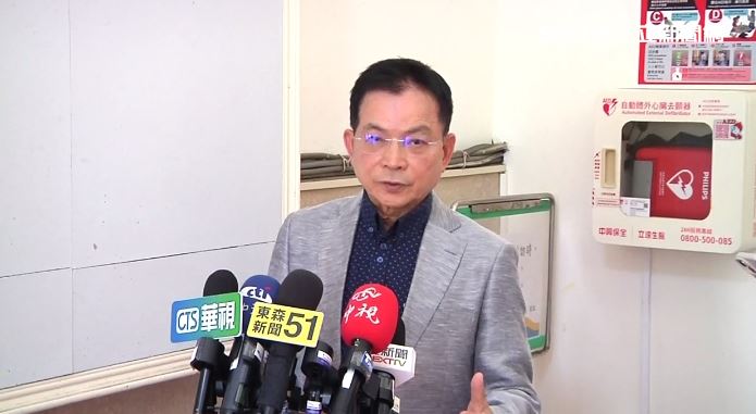 賴士葆稱,鄭習會某種程度是替「賴習會」鋪路(圖/翻攝畫面)