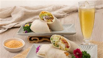 春遊饗時！圓山手作潤餅、把烏魚子包進去