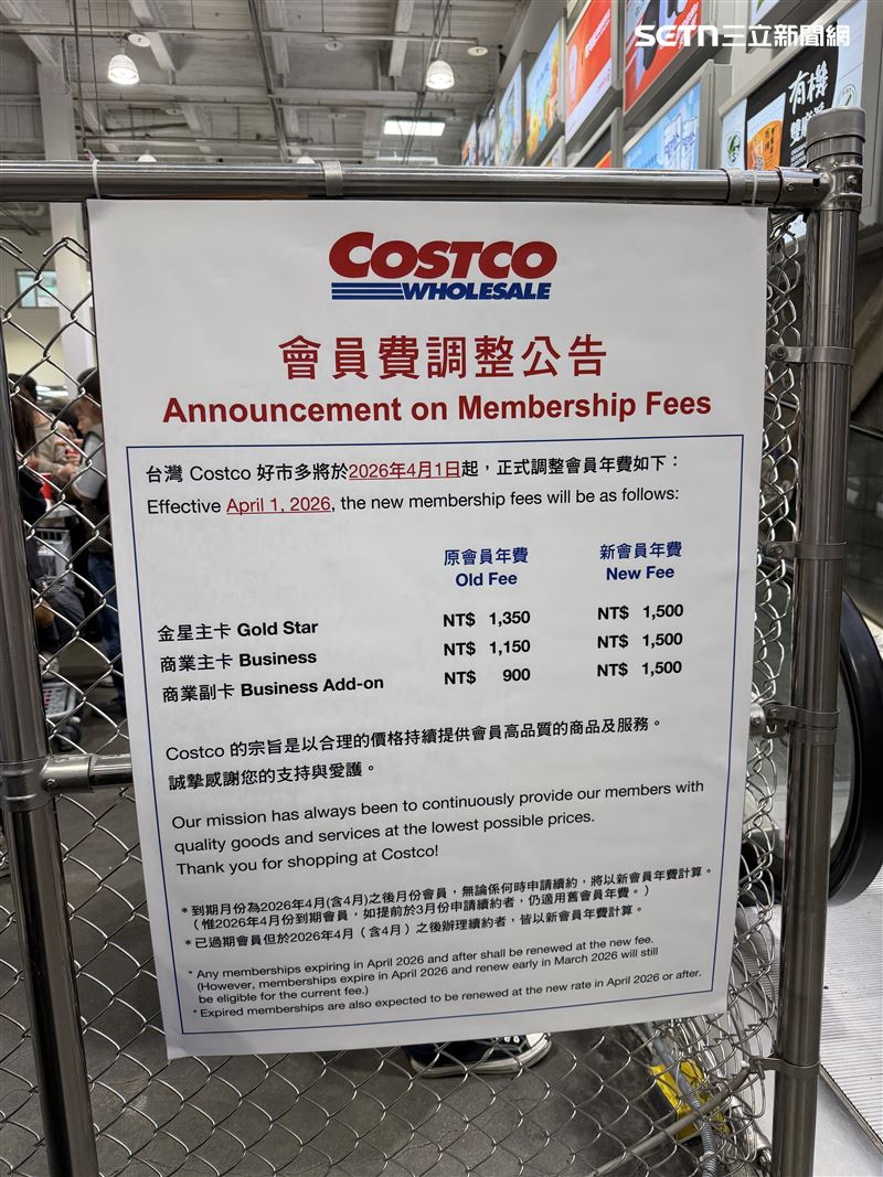 商業副卡從600元調漲至1500元，漲幅最多。(圖／記者賴俊佑攝影）