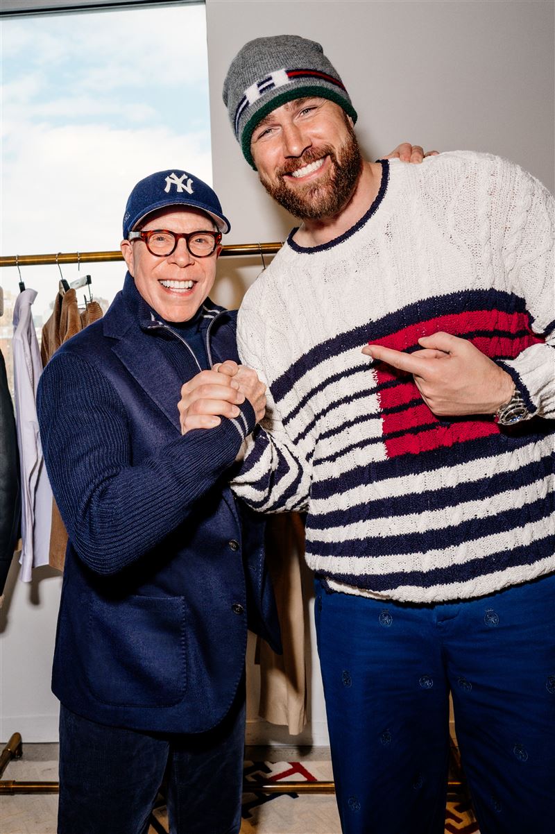 Tommy Hilfiger x Travis Kelce。（圖／品牌業者提供）