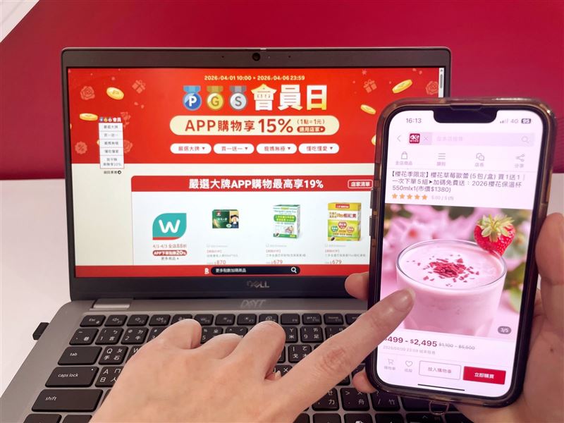 樂天市場會員日祭34%回饋，醫美級保養、櫻花系春季美食限時買1送1。（圖／品牌業者提供）