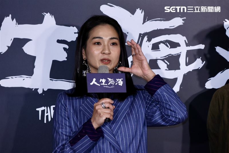 陳雪甄為了《人生海海》票房願意吃榴槤。（圖／記者田俊彥攝影）