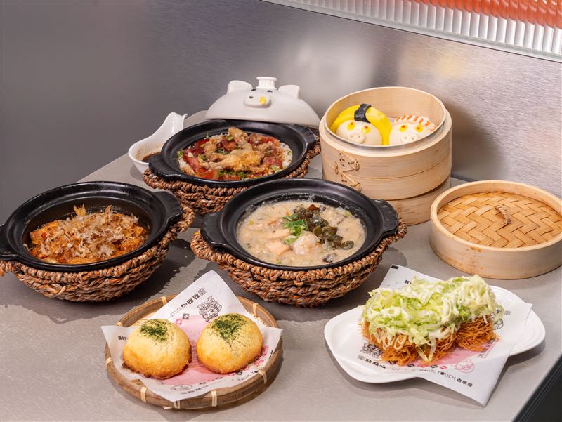 點點心販售6款聯名商品。(圖/爭鮮集團提供)
