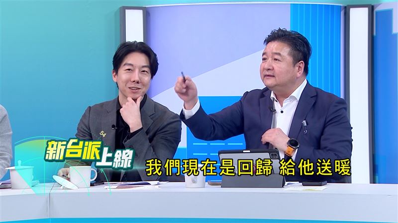 林金結坦言,國民黨處境尷尬,參加挺柯遊行只是送暖,回饋大罷免時期白營的幫忙。(圖/新台派上線)