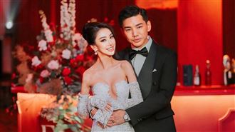 孔令奇愛妻絕美婚紗照曝光！全是高級訂製