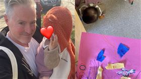 夏克立貼出抱寶寶的照片，表示「有第二個小天使」。（圖／翻攝自臉書）