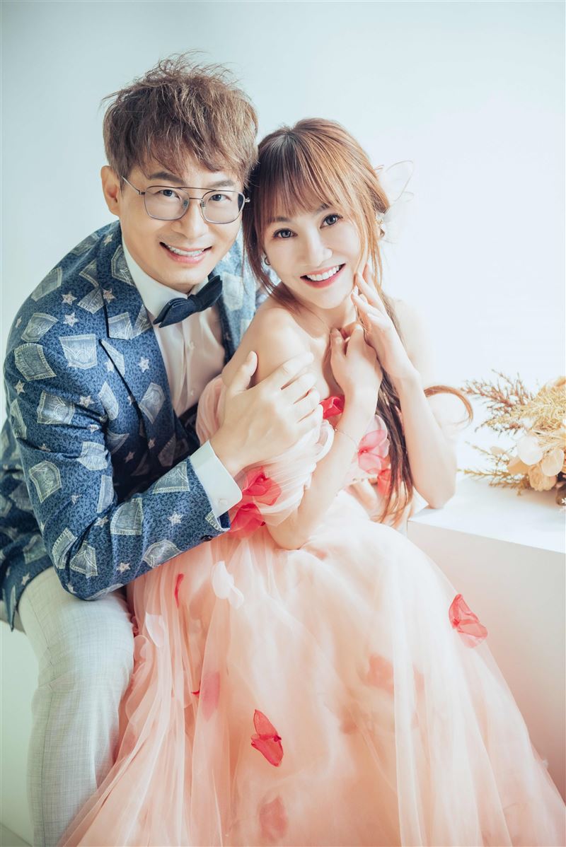 王宥忻宣布二度再婚！（圖／台北法國巴黎婚紗提供）