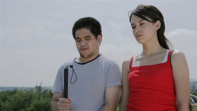 《天黑》由張榮吉執導、張榕容與黃裕翔深刻詮釋。（圖／台北電影節提供）