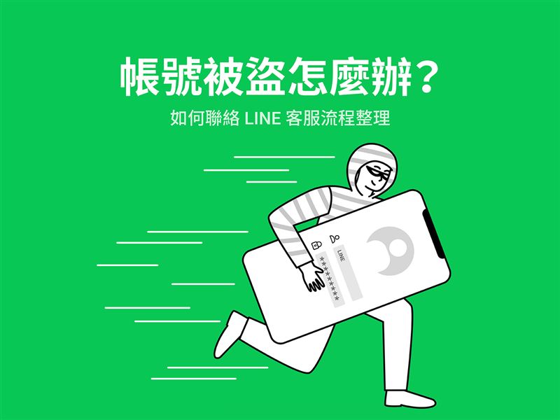LINE帳號被盜怎麼辦?(圖/翻攝自LINE部落格)