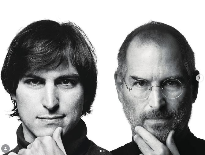 蘋果50年逆轉勝秘密曝光。iPhone改變世界,全球22億人天天使用它。(圖/翻攝自IG @stevejobsok)