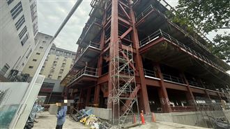 台北醫院新建工程意外　工人5樓墜地慘死