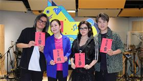 施文彬、張秀卿、王彩樺、陳孟賢出席「藍寶石大歌廳演唱會」彩排。（圖／高流提供）