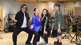 施文彬、張秀卿、王彩樺、陳孟賢出席「藍寶石大歌廳演唱會」彩排。（圖／高流提供）