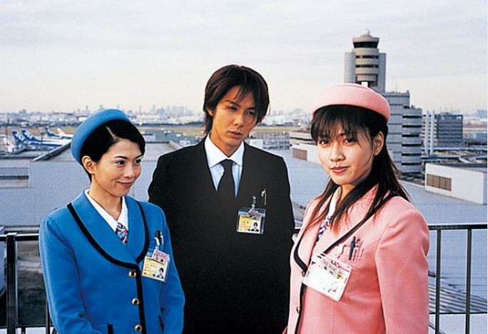 内田有紀與柏原崇在2001年拍攝TBS電視劇《大翅膀》時重逢，他們開始成為朋友，並在2010年左右發展成戀人。（圖／翻攝自劇照）