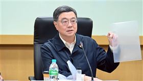 行政院長卓榮泰今（1）日視察中油林園石化廠。（圖／行政院提供）