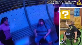 死者女友現場泣不成聲，表示過程中一直想抓住男友。（圖／翻攝自X平台）