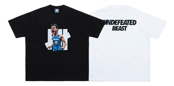 知名潮牌UNDEFEATED攜手林志傑推出聯名商品。（圖／UNDEFEATED提供）