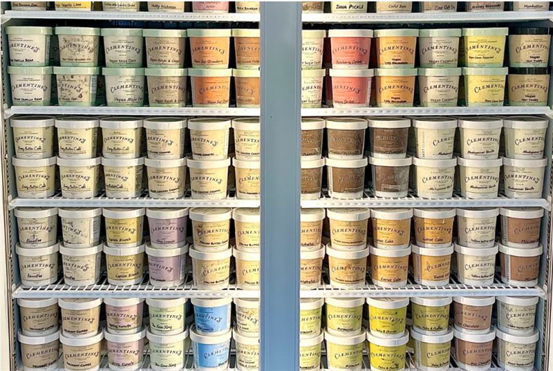 美國50歲婦人基夫厭倦高壓行銷工作，於2014年將童年興趣轉化為事業，創立手工冰淇淋品牌「Clementine's Ice Cream」。（圖／翻攝自「Clementine's Ice Cream」官網）