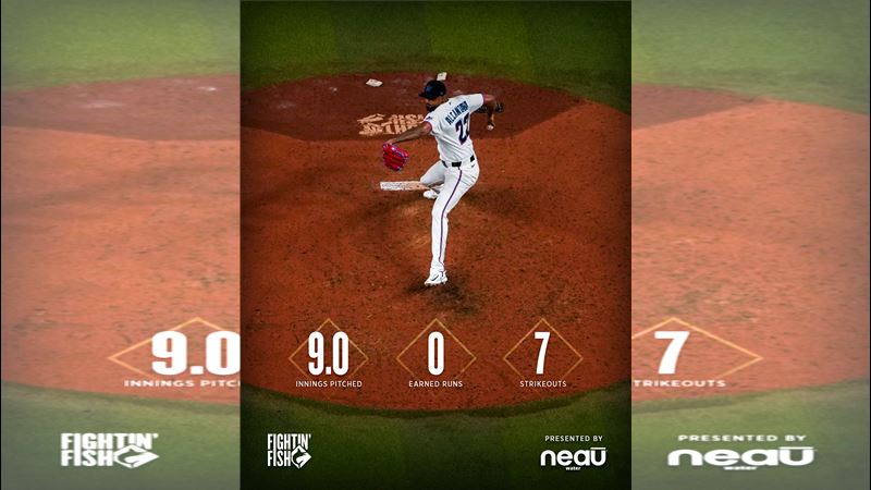 阿坎塔拉（Sandy Alcantara）投出生涯第13場完投。（圖／翻攝自馬林魚推特）