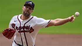 亞特蘭大勇士隊左投塞爾（Chris Sale）。（圖／美聯社／達志影像）