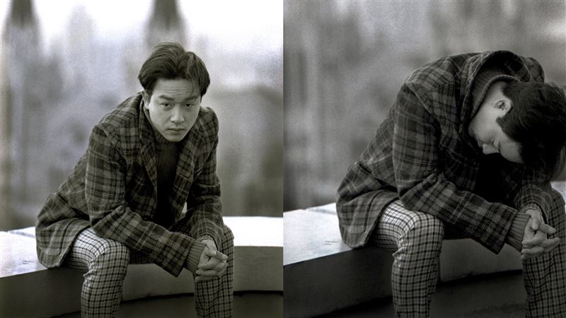 畫面中捕捉了哥哥生前疲憊卻依然優雅帥氣的神態。（圖／翻攝自X平台 @triplepictures_）