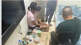 毒鴛鴦，經營「毒品雜貨店」，中華夜市，日租套房，掩人耳目，刑大偵二隊(圖／翻攝畫面)