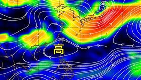 台灣上空高壓又出現！（圖／翻攝自鄭明典臉書）