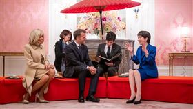 日法領袖高市早苗與馬克宏進行會談，結束後發表聯合聲明，確認台海和平穩定重要性。（圖／翻攝自X平台 @takaichi_sanae）