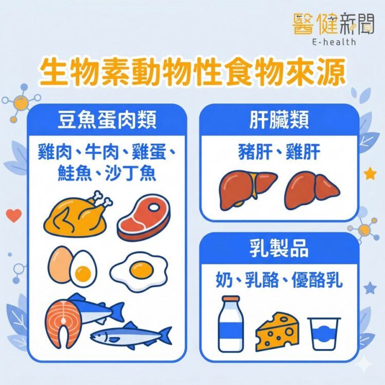 頭髮一直掉、指甲容易斷？營養師：恐是缺乏「生物素」！吃這些食物有益。（圖／醫健新聞網提供）