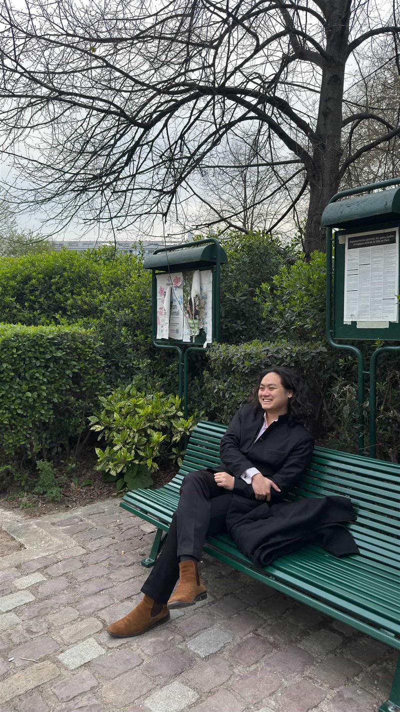 劉羽謙雖然沒有繼續在演藝圈發展，仍清楚記得過去幫助過他的貴人。（圖／劉羽謙提供）