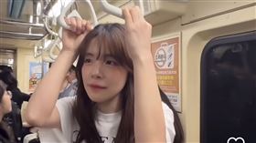 李多慧搭捷運。（圖／翻攝自IG）