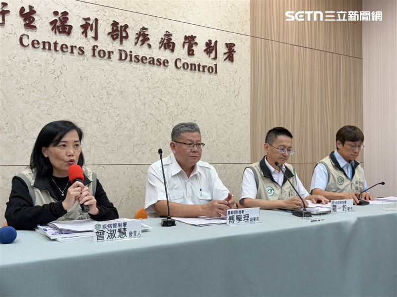 衛福部疾病管制署今（2）日下午4時召開臨時記者會，宣布國內出現首例H7流感個案。（圖／記者簡浩正攝影）
